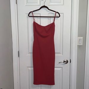 Katie May low back Pretty Bird Dress (tuscan rose, small) New with tags